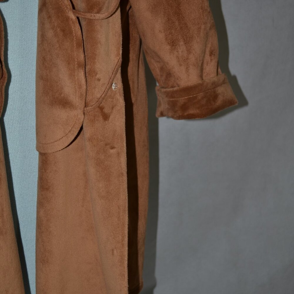 Outdooor Elements Rust Four Button Suede Coat ? (… - image 4